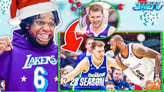 Lakers Fan Reacts To LAKERS at MAVERICKS | FULL GAME HIGHLIGHTS | December 25, 2022 #lakers