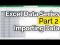 Import Data into Microsoft Excel