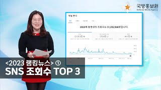 [2023 랭킹뉴스] ① SNS 조회수 TOP 3 [국방홍보원]