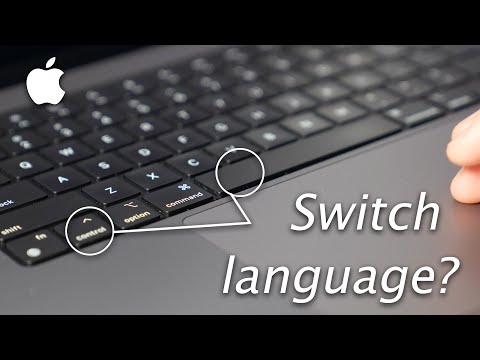 How to switch Keyboard Language on Mac