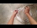 【簡単】紐で古紙を縛る方法 how to strapping waste paper