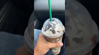 Trying Starbuck’s Mocha Cookie Crumble! @starbucks #foodie #mocha #food #subscribe