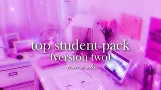 (silent) ❝top student pack 2❞ ∣ school life subliminal