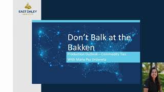 Dirty Little Secrets Part 1: Don't Balk at the Bakken