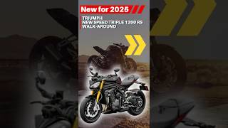 Triumph Reveals New Speed Triple 1200 RS - Walk-Around #triumphspeedtriple