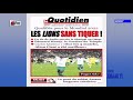 Revue de presse du 30 Mars 2022 avec Mamadou Mouhamed Ndiaye