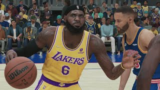 Los Angeles Lakers vs Golden State Warriors - NBA Today 2/12/2022 Full Game Highlights - (NBA 2K22)