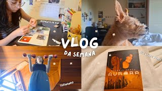 Vlog da semana | voltando a ir na academia, memórias de janeiro e finalizando um livro!