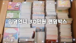 [ 포장용품 판매 ] 잉뎡언니 30만원 대량양도 랜덤박스 / 3배 90만원 이상 구성 / 선물 포함 100만원 이상 / 네이버 토실문구점