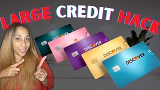 $10,000 Credit Hack To Get Larger Limit Discover Credit Card!Soft Pull Preapproval￼!!