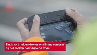 Port of Antwerp zet drones in om drijfvuil te detecteren