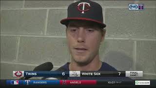 Melville on Minnesota debut: 'I want to thank the Twins ... looking forward to the next one'