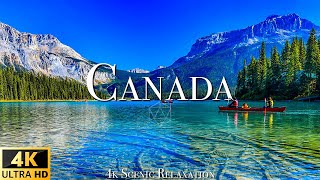 Canada 4K - Scenic Relaxation Film With Calming Music  (4K Video Ultra HD)