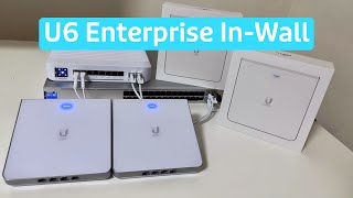 U6 Enterprise In-Wall 2023 | Wifi 6E, 2.5 Gbps