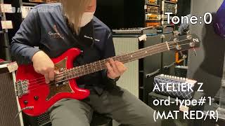 【Ikebe B-Sound Check】ATELIER Z otb-type#1 (MAT RED/R)【試奏動画】