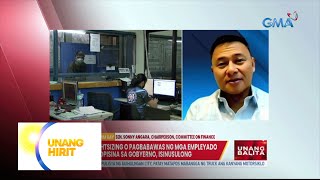 Rightsizing o pagbabawas ng mga empleyado at opisina sa gobyerno, isinusulong | Unang Hirit