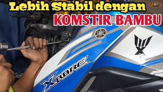 Pasang Komstir Bambu di Yamaha Xabre