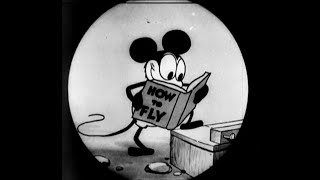 Plane Crazy (1928) | First Mickey & Minnie Silent Cartoon