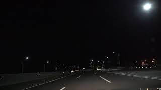 [4K] 야간 드라이브 고속도로 주행 영상 #3 l 수면 유도 l 백색소음 ASMR 고화질 고음질 영상 브금 BGM l 4K HDR