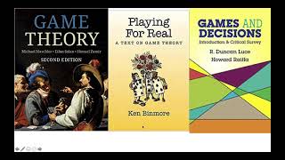Textbooks for Game Theory