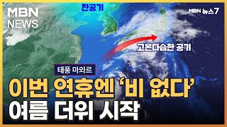 주말부터 푹푹 찌는 본격 '여름 더위'…엘니뇨에 7~8월 '물 폭탄' 올 수도 [MBN 뉴스7]