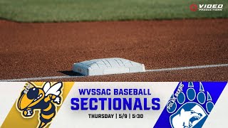 Fairmont Sr vs East Fairmont | WVSSAC Sectional Playoffs | Baseball 2024