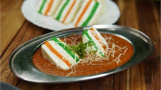 न क्रीम न खोया न तामझाम रेस्टरॉरेंट जैसी शाही सब्जी | Paneer Tiranga | Seema's Smart Kitchen