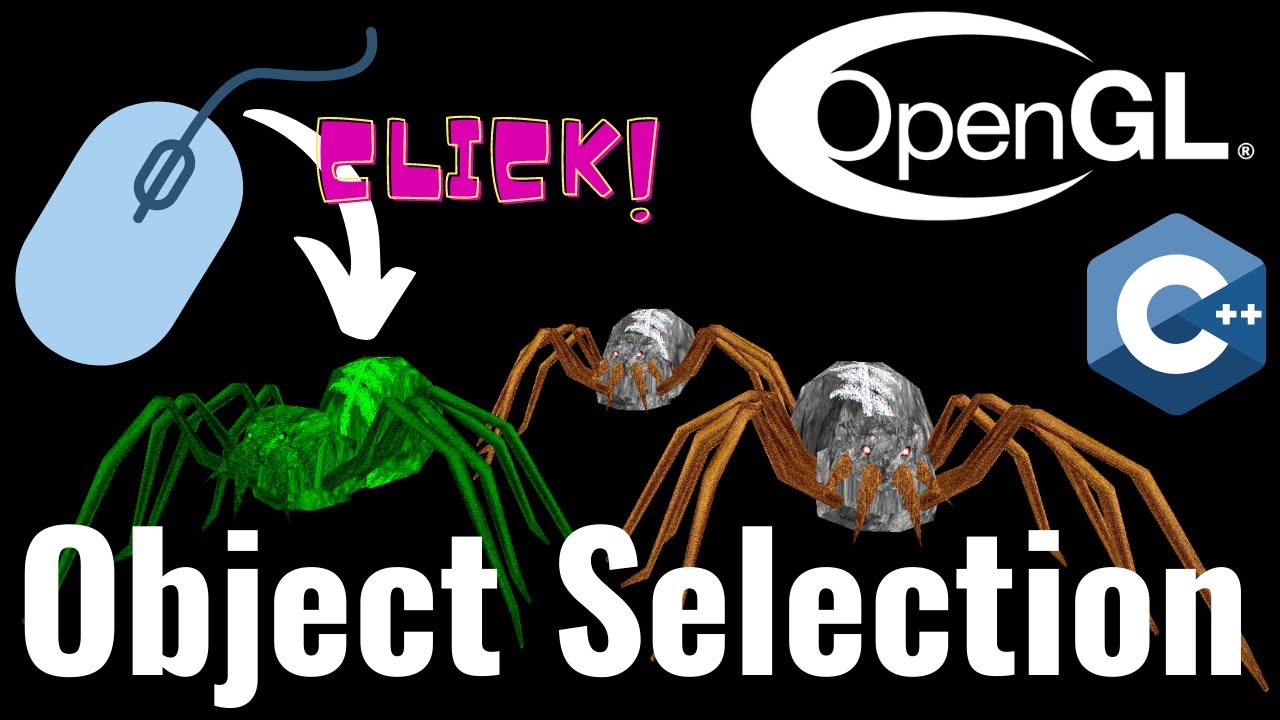 Selecting 3D Objects With The Mouse Using OpenGL // OpenGL Tutorial #31 ...