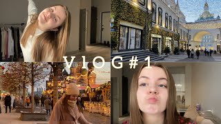 VLOG #1 // Первый влог // Попытка похудения // Гуляем с подружкой // Бытовуха // День с парнем