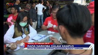 Positif Narkoba, 3 Mahasiswa Universitas Nasional Diamankan Polisi - BIM 25/06