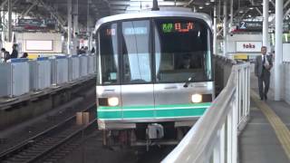 2015/11/1 東京メトロ9000系 各停日吉行き 東急目黒線多摩川駅発車