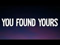 Luke Combs - You Found Yours (Lyrics)