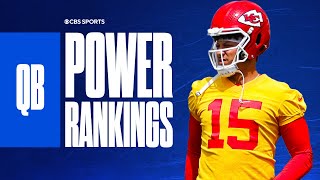 PFF'S NFL Quarterback Power Ranking Tiers | CBS Sports