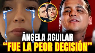 ¡ÁNGELA AGUILAR EN LÁGRIMAS! Christian Nodal confiesa la razón oculta de su ruptura con Ángela