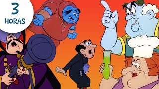 ¡Estos personajes son más malos que Gargamel! 😲 • Episodios completos • Los Pitufos