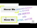 Css Border Animation Effects on Hover | CSS Animation for Button | CSS Hover Effects