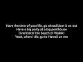 chris janson hawaii on me lyrics