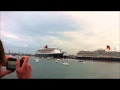 Cunard Three Queens in Southampton June 5th 2012