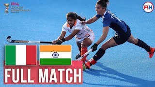 Italy v India | Womens World Cup 2018 | FULL MATCH