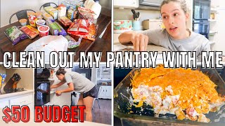 CHEAP MEALS ON A BUDGET: PANTRY CLEAN OUT MEALS: SHELFCOOK WITH ME