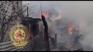 Incendio se registró en casa de Antigua Guatemala