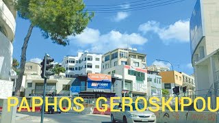 DRIVE TO GEROSKIPOU FROM PAPHOS