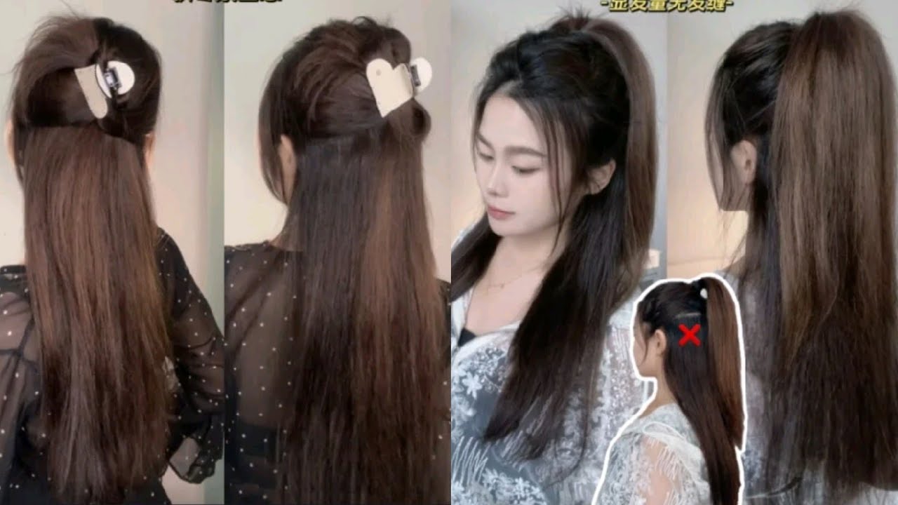 Super Easy Cute Hairstyle Tutorial Korean Style For Girls рџњ Youtube