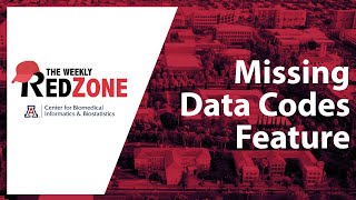 REDZone - Missing Data Codes Feature