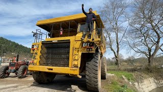 Transporting The Caterpillar 777B Dumper To The Next Work Site - Sotiriadis/Labrianidis Mining