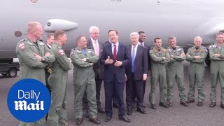 David Cameron speaks out at Farnborough International Airshow - Daily Mail