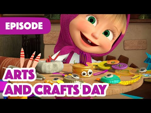 NEW EPISODE ️ Arts and Crafts Day (Episode 131) Masha and the Bear 2023