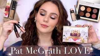 PAT McGRATH LOVE COLLECTION : 2 LOOKS || Trying On ALL MATTE Eyeshadow Palette \u0026 Liquid EyeShadow