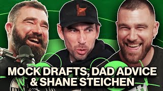 First Ever Mock Draft, Jason’s Dad Advice & Play Calling w/Shane Steichen | EP 34