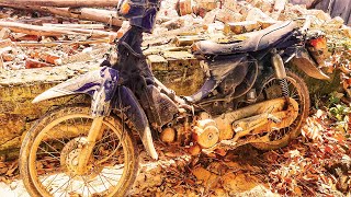 Restoration Motorcycle Old | Restore Rusty Suzuki Viva Motorbike (part 1)